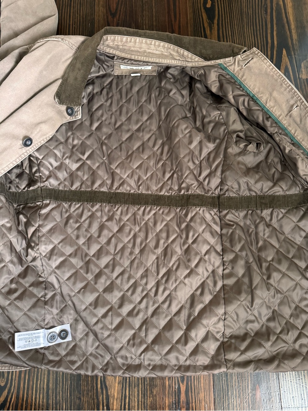 Lot of 2 Mens Canvas Work Jackets Carhartt and Orvis Size Medium - Picture 5 of 9